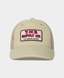 TNB Supply Co. 5-Panel Cap: Cream