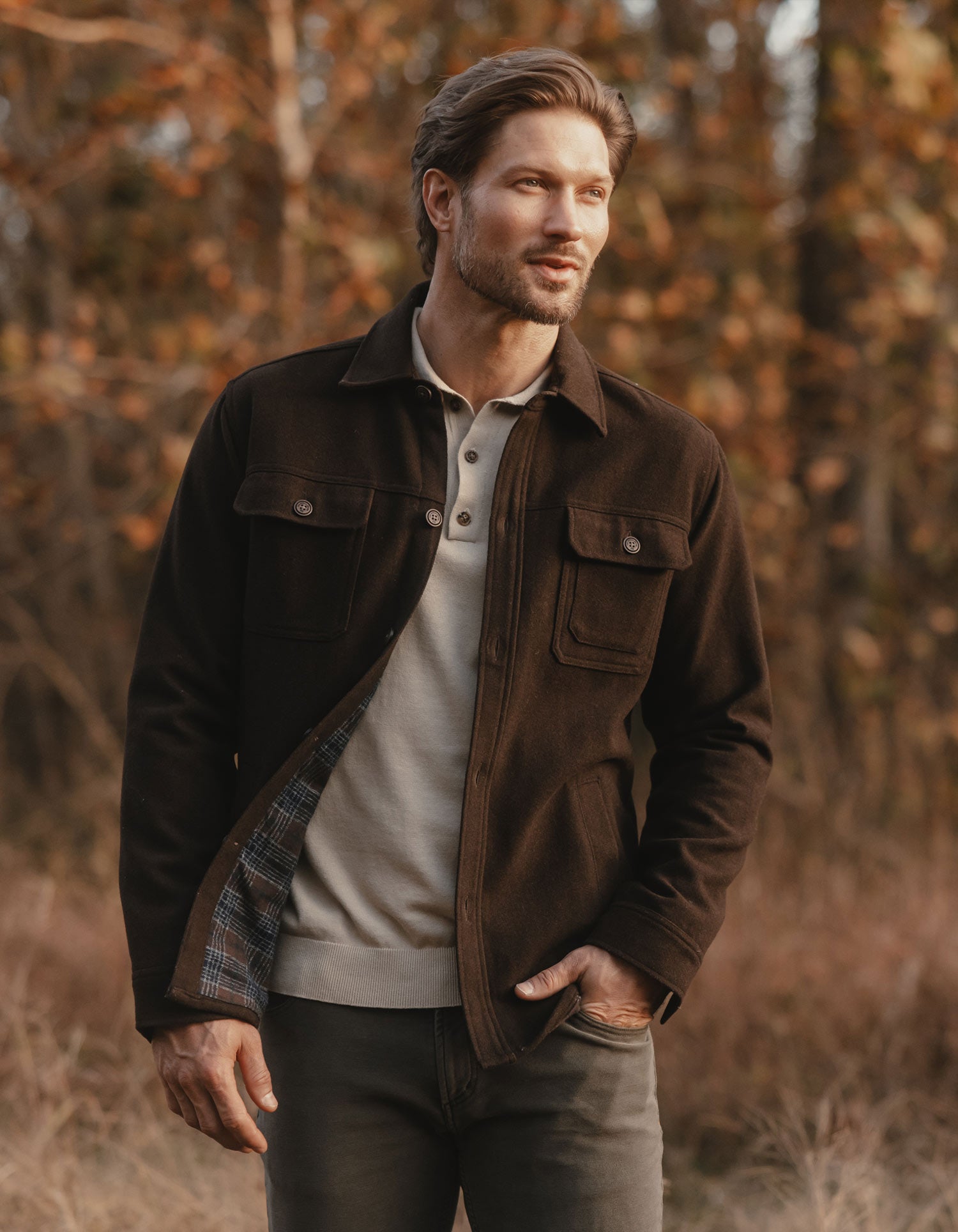 Brightside Flannel Lined Workwear Jacket in Kodiak – The Normal Brand