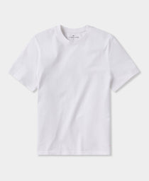 Lennox Jersey Relaxed Tee: White