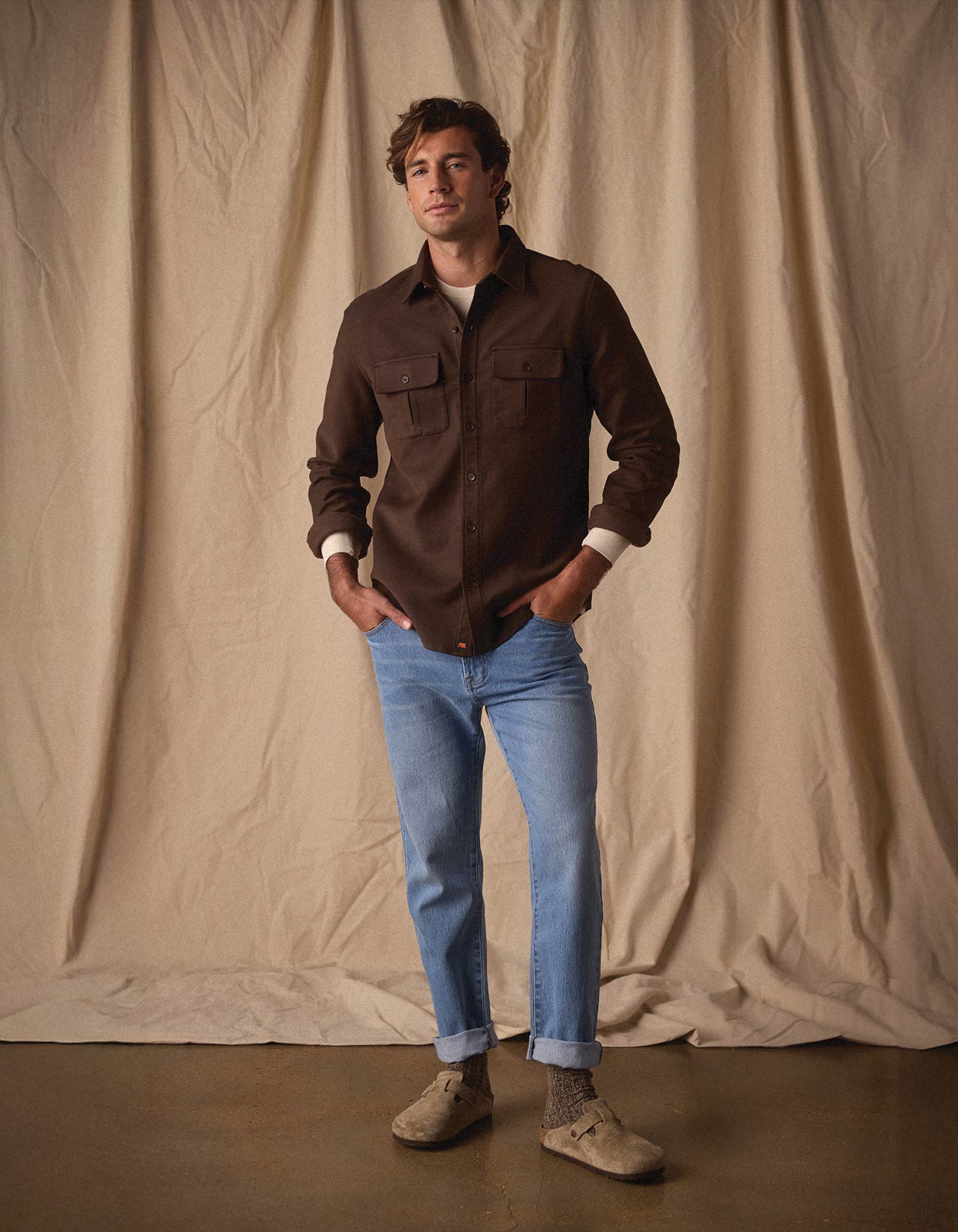 Comfort Terry Shirt Jacket – The Normal Brand