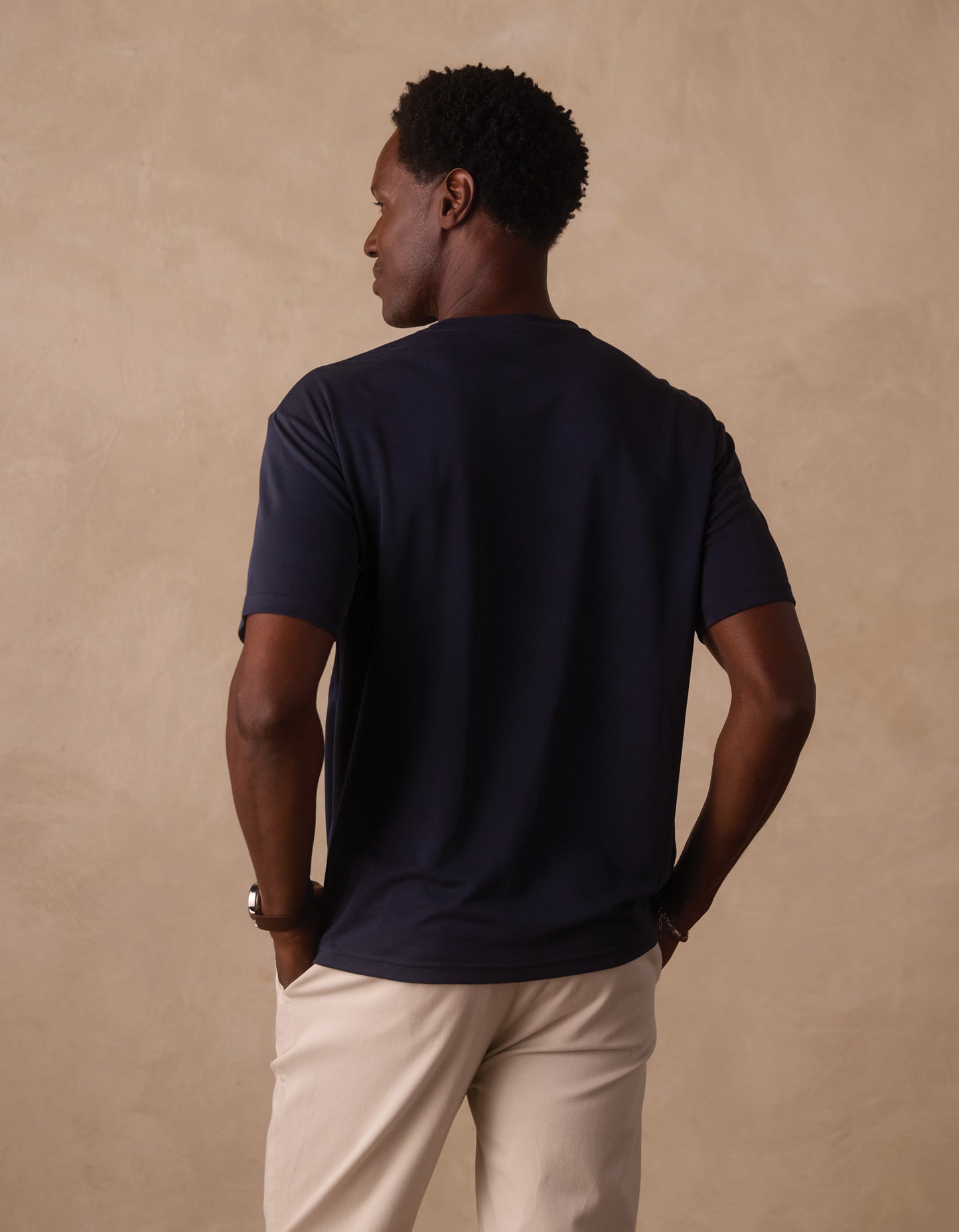 Laidback Tee in Navy