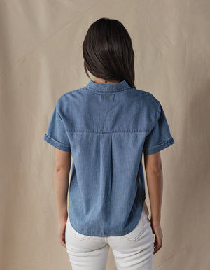Chambray Rosie Button Up Shirt
