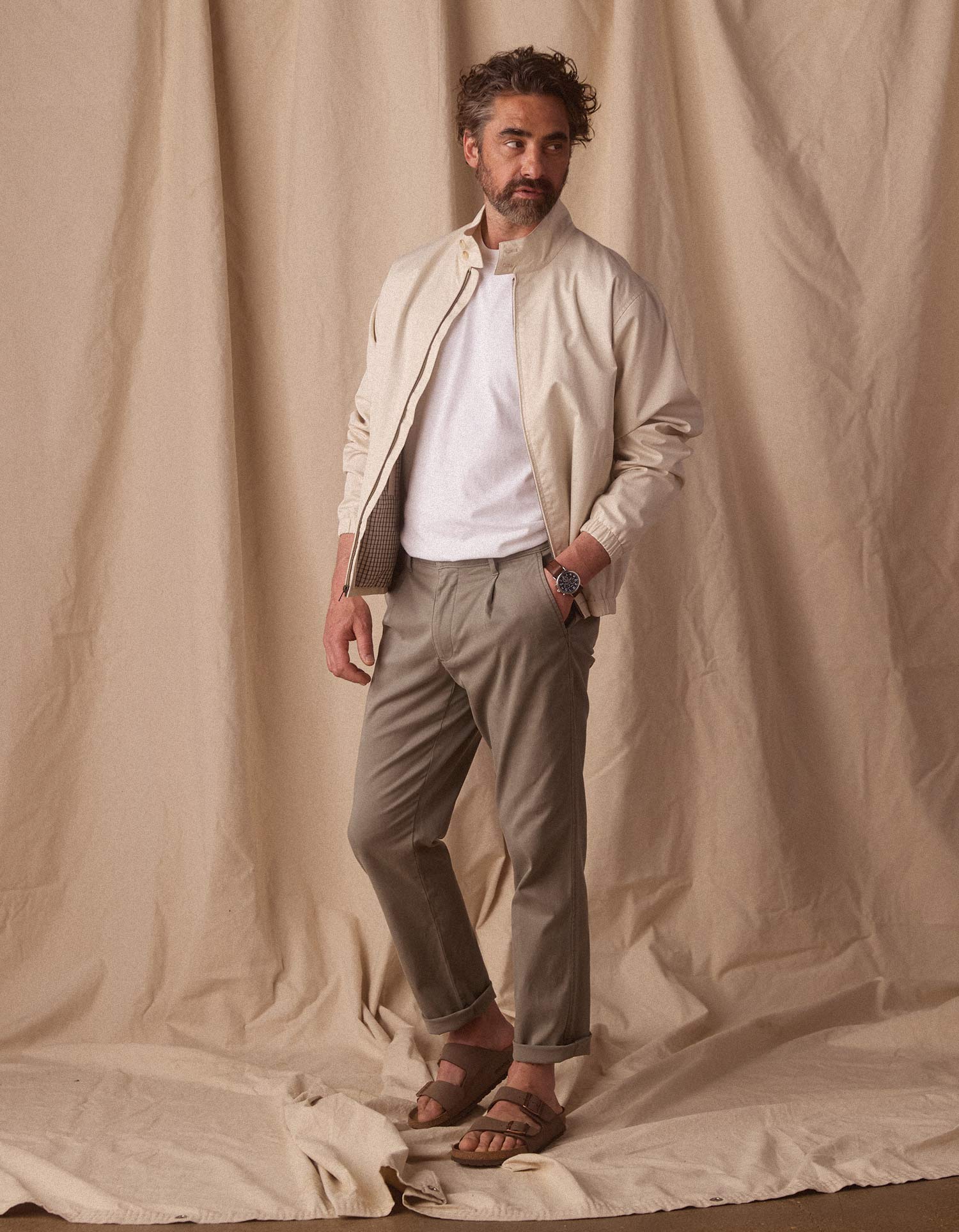 Comfortech Twill Pant in Moss 33