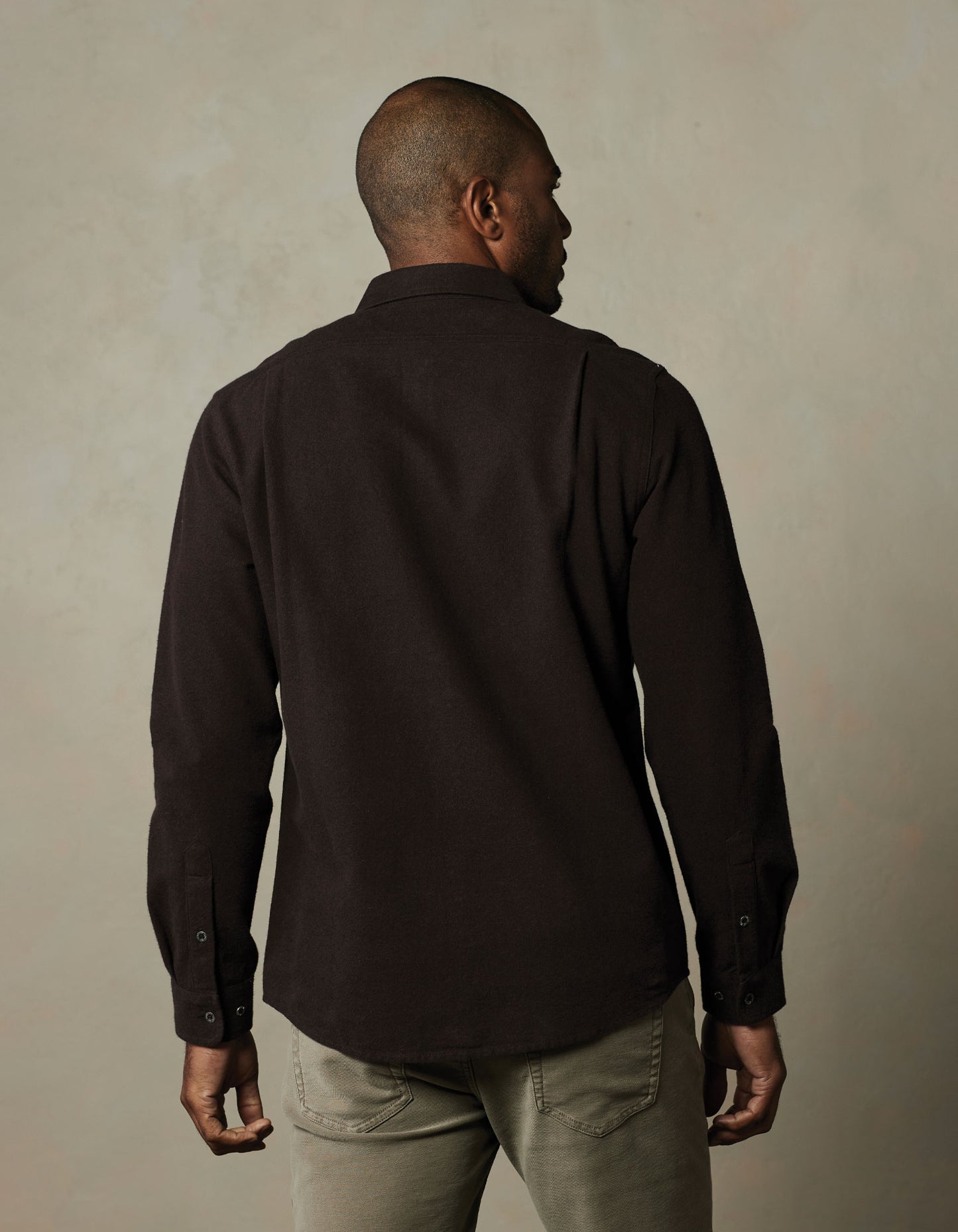 Fairbanks Chamois Button Up in Umber
