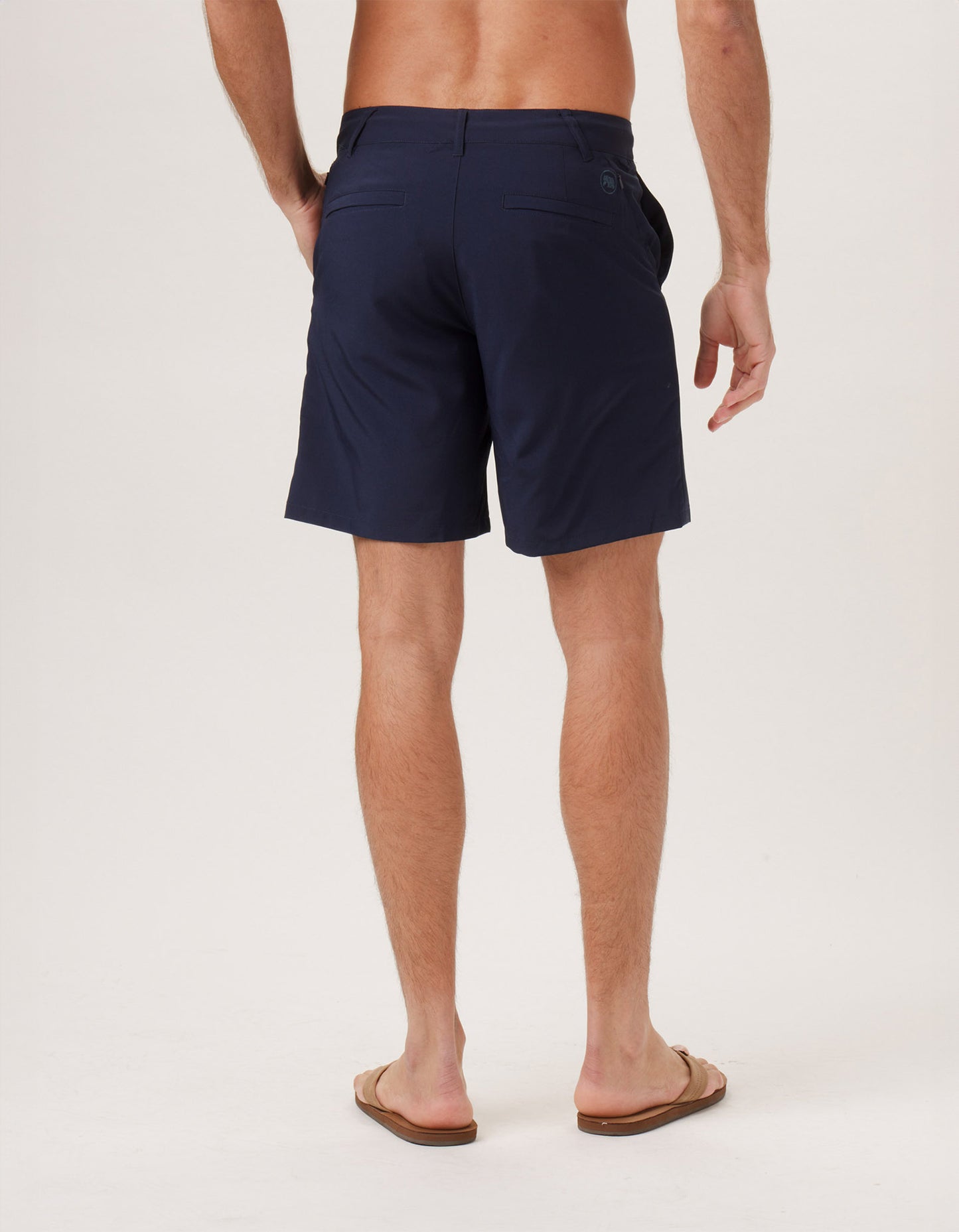 Hybrid Short in Navy