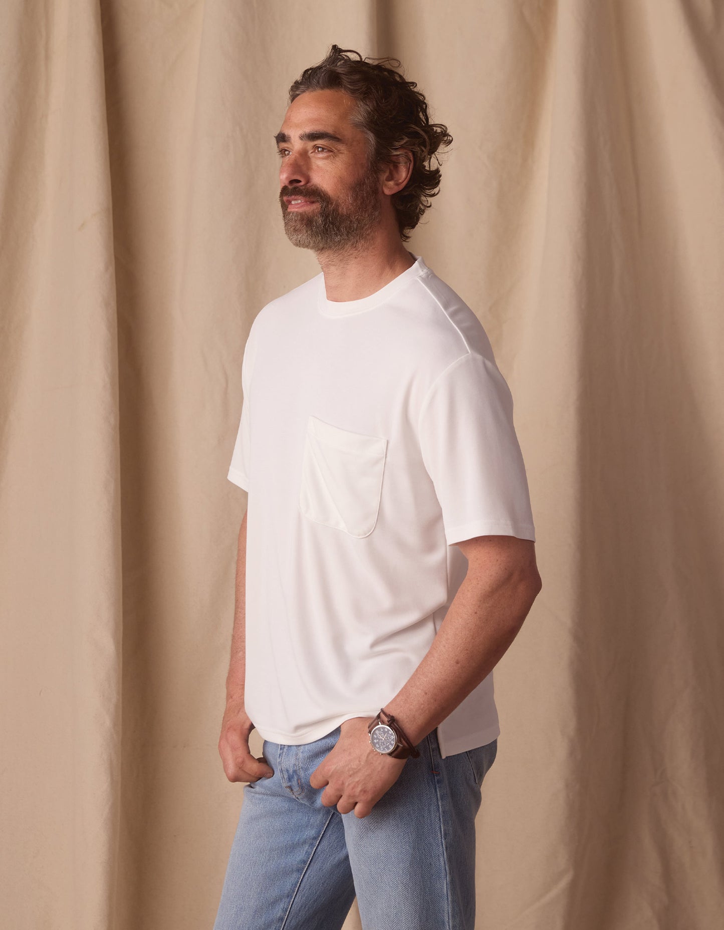 Laidback Tee in White