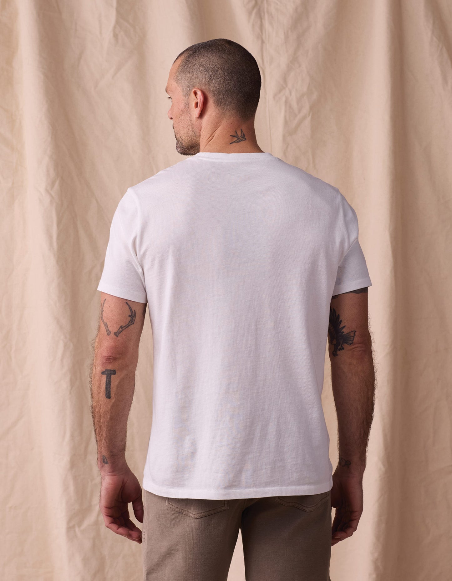 Normal Jersey Tee in White