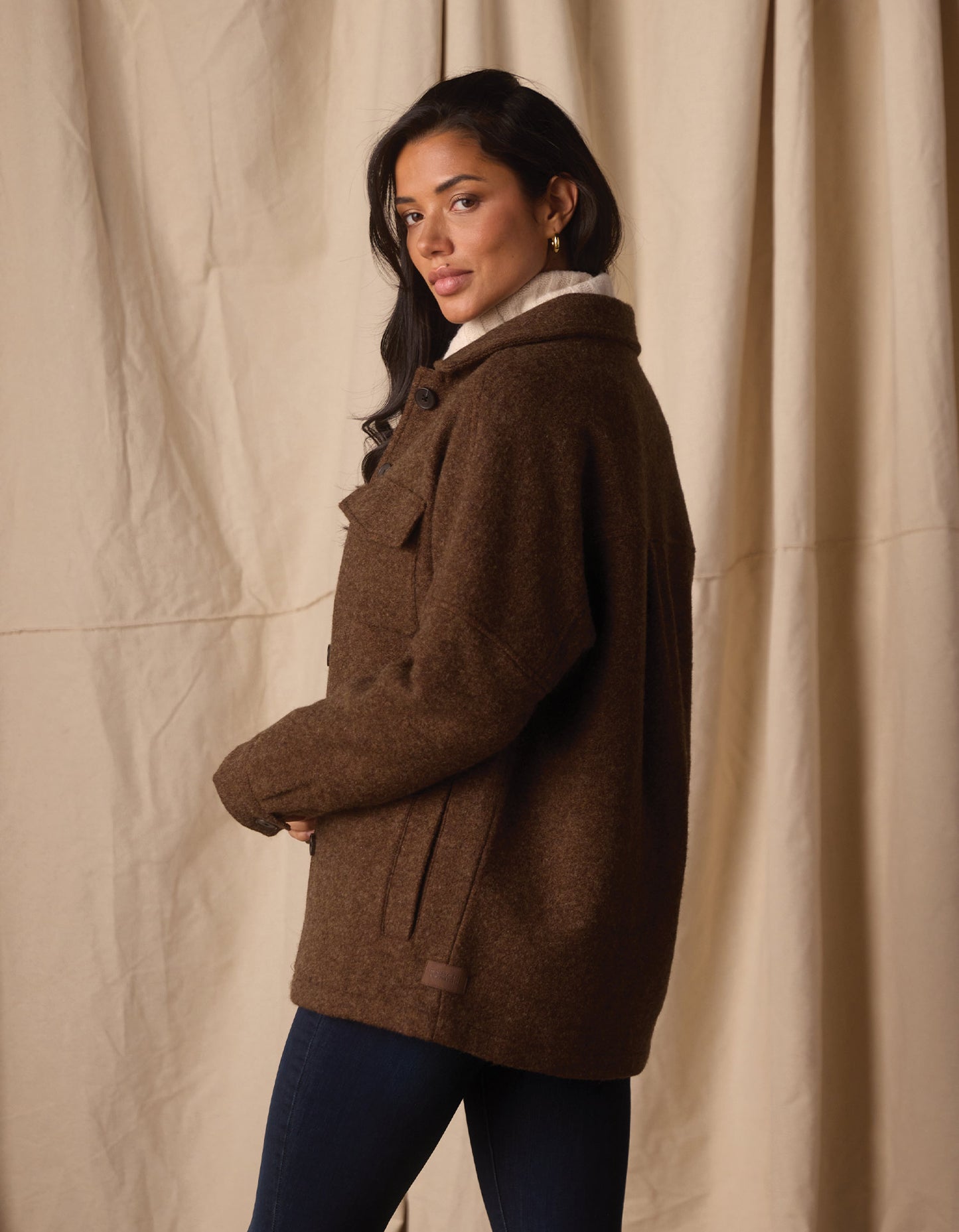 Logan Lodge Jacket in Clay