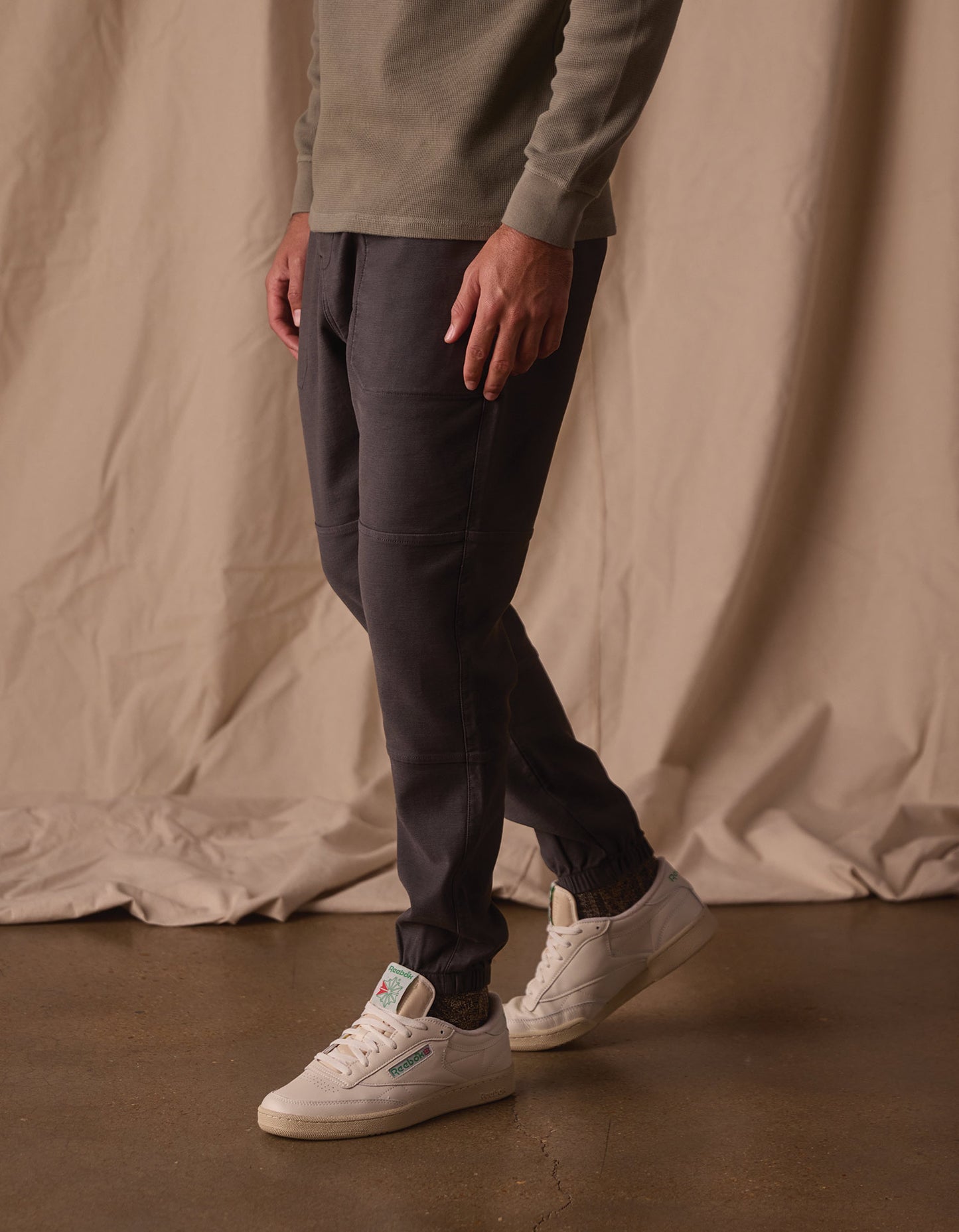 Comfort Terry Everyday Jogger in Steel