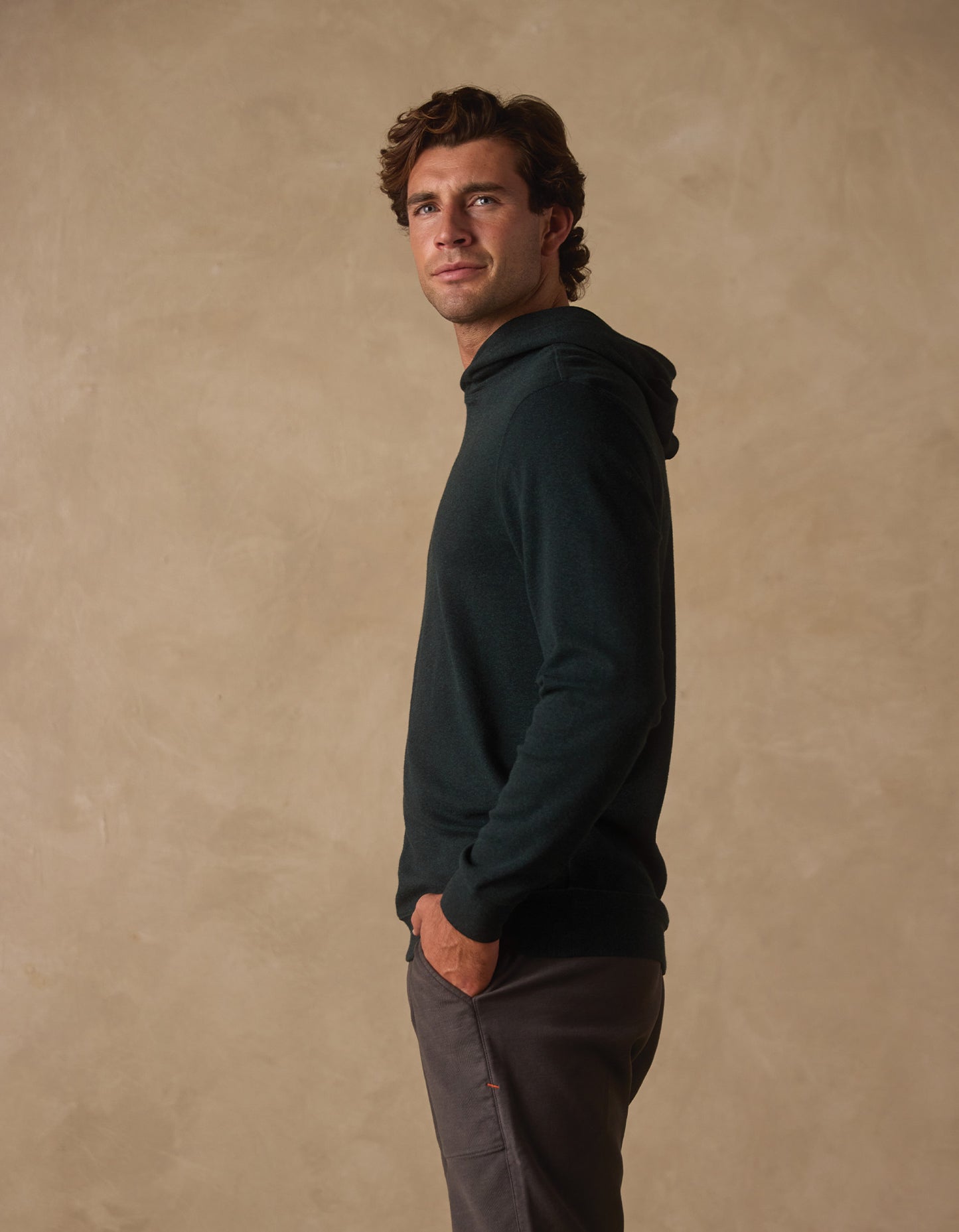 Puremeso Essential Hoodie in Emerald