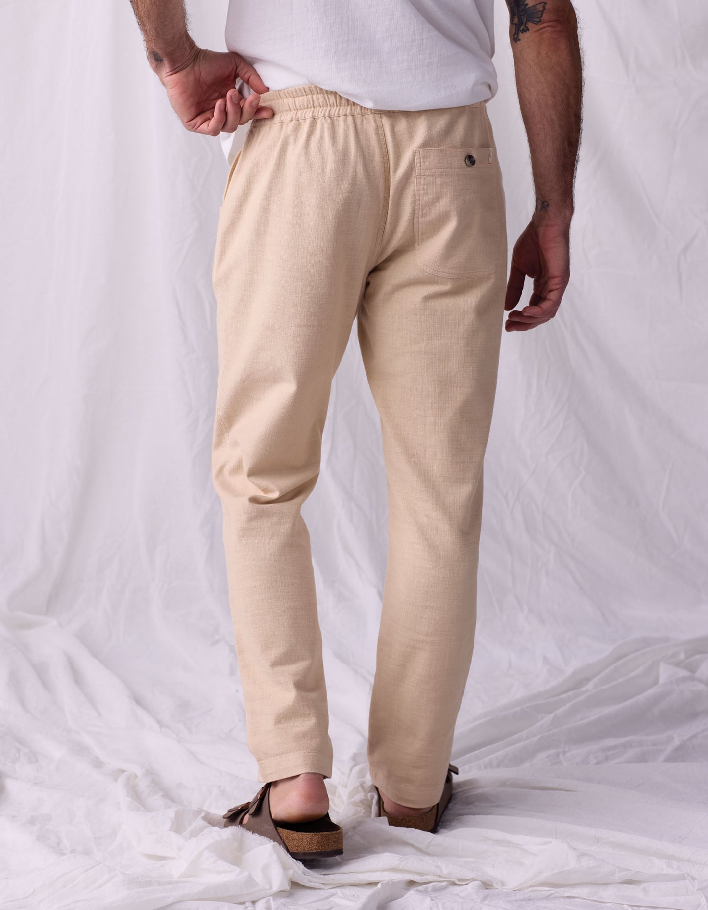 Texstretch Summer Pant in Sand Dune