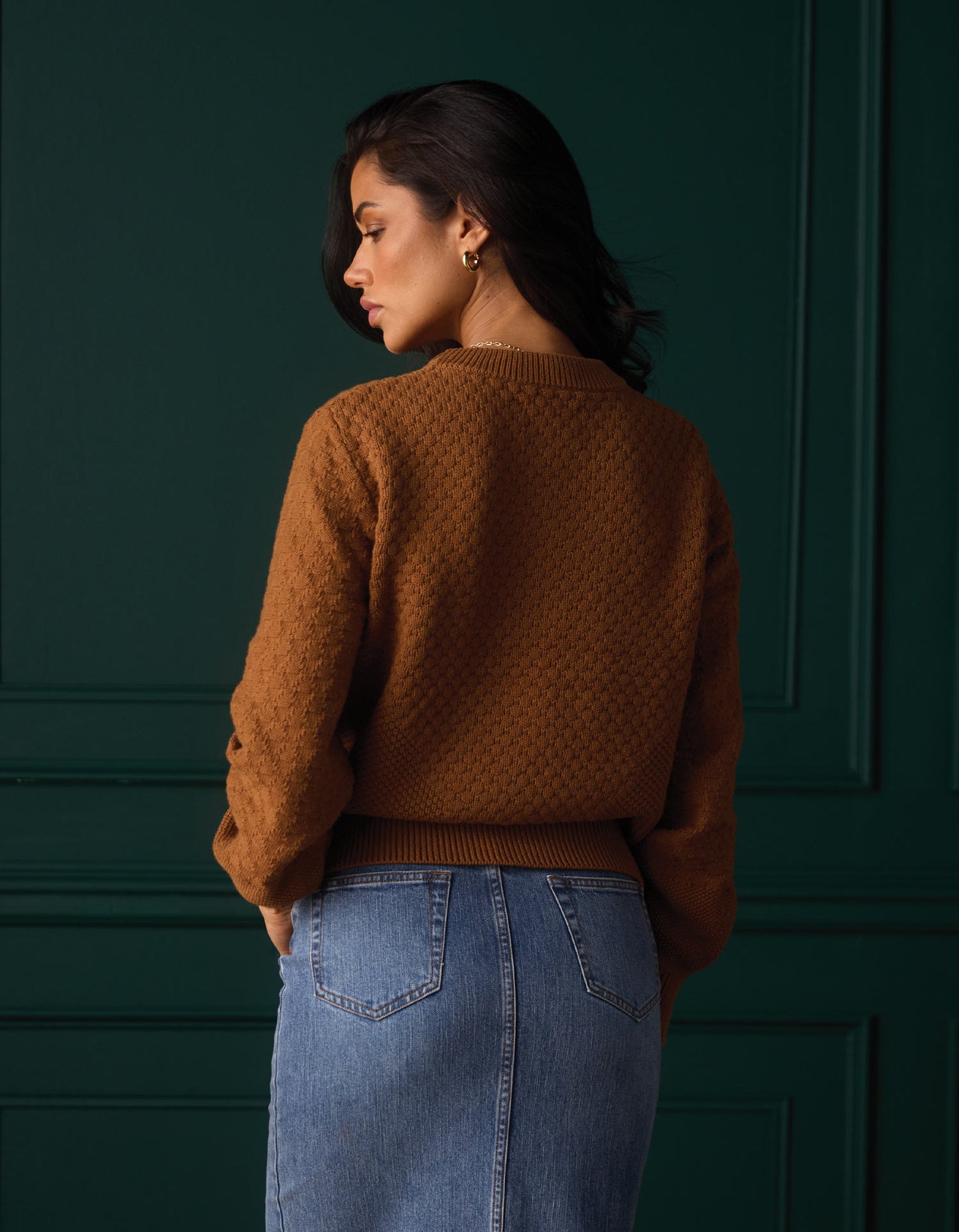 Colette Sweater in Russet