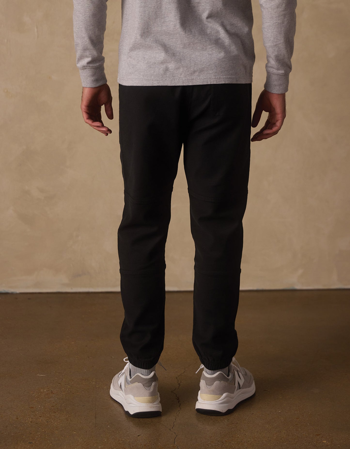 Comfort Terry Everyday Jogger in Black