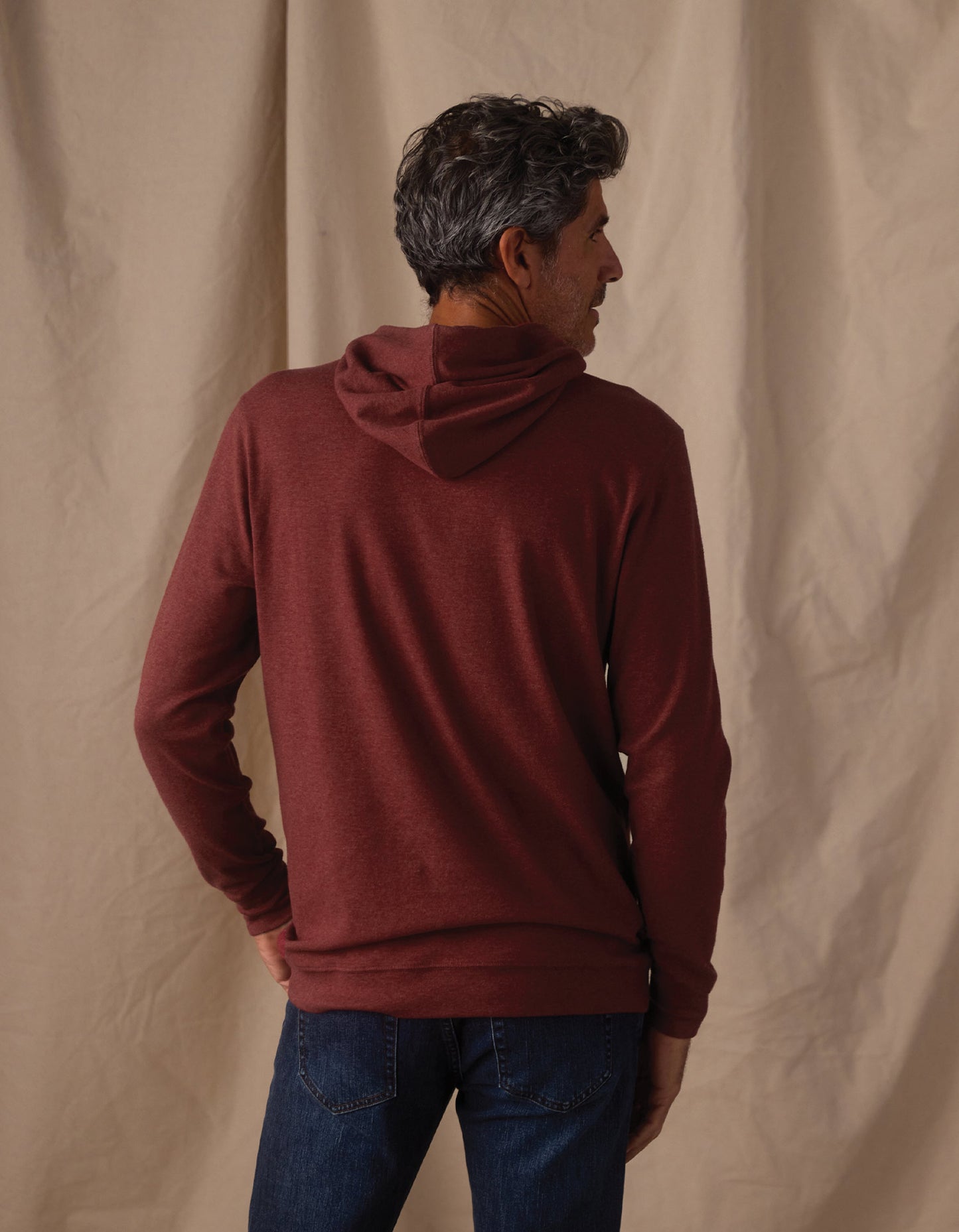 Puremeso Essential Hoodie in Redwood