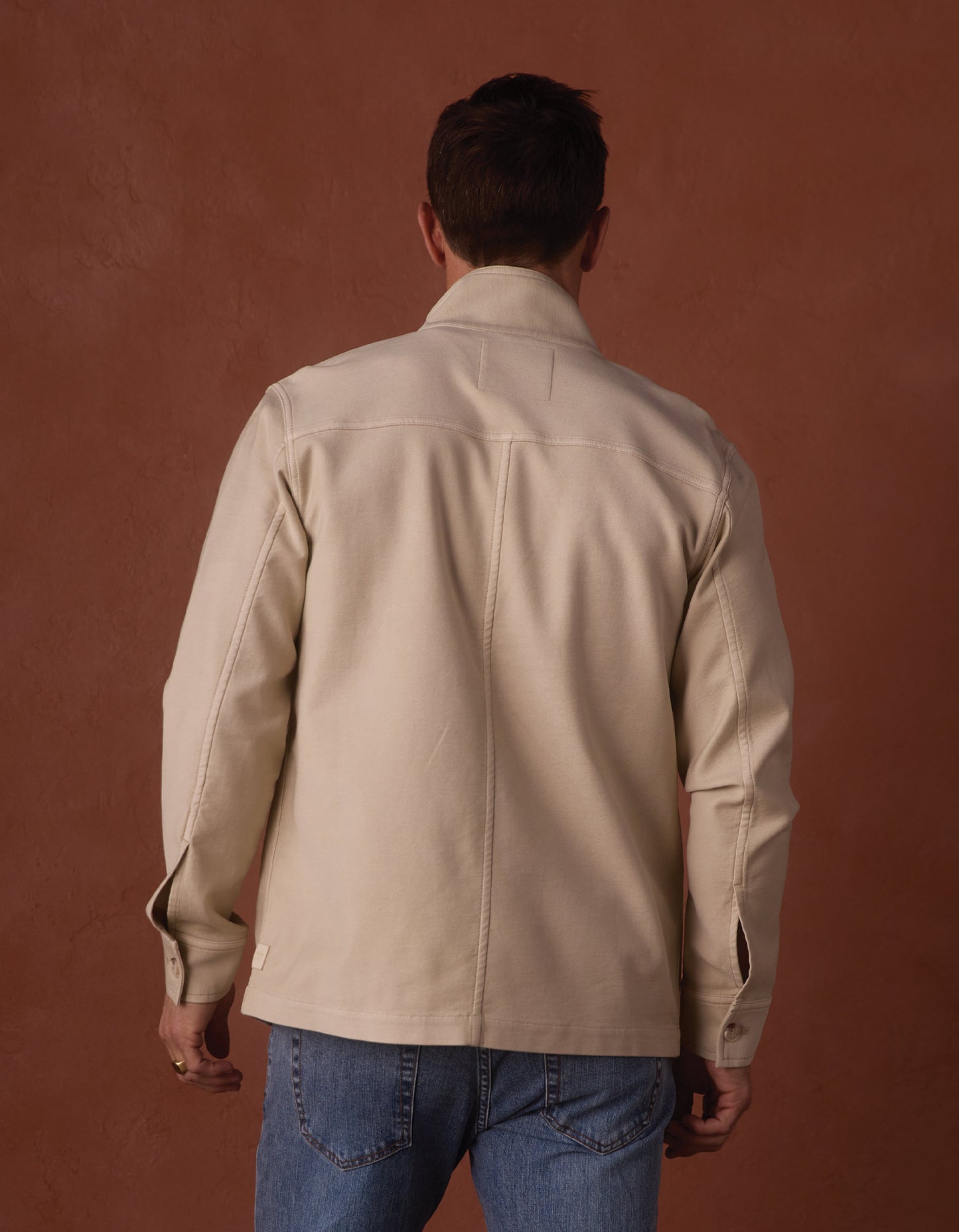 Comfort Terry Chore Coat in Birch