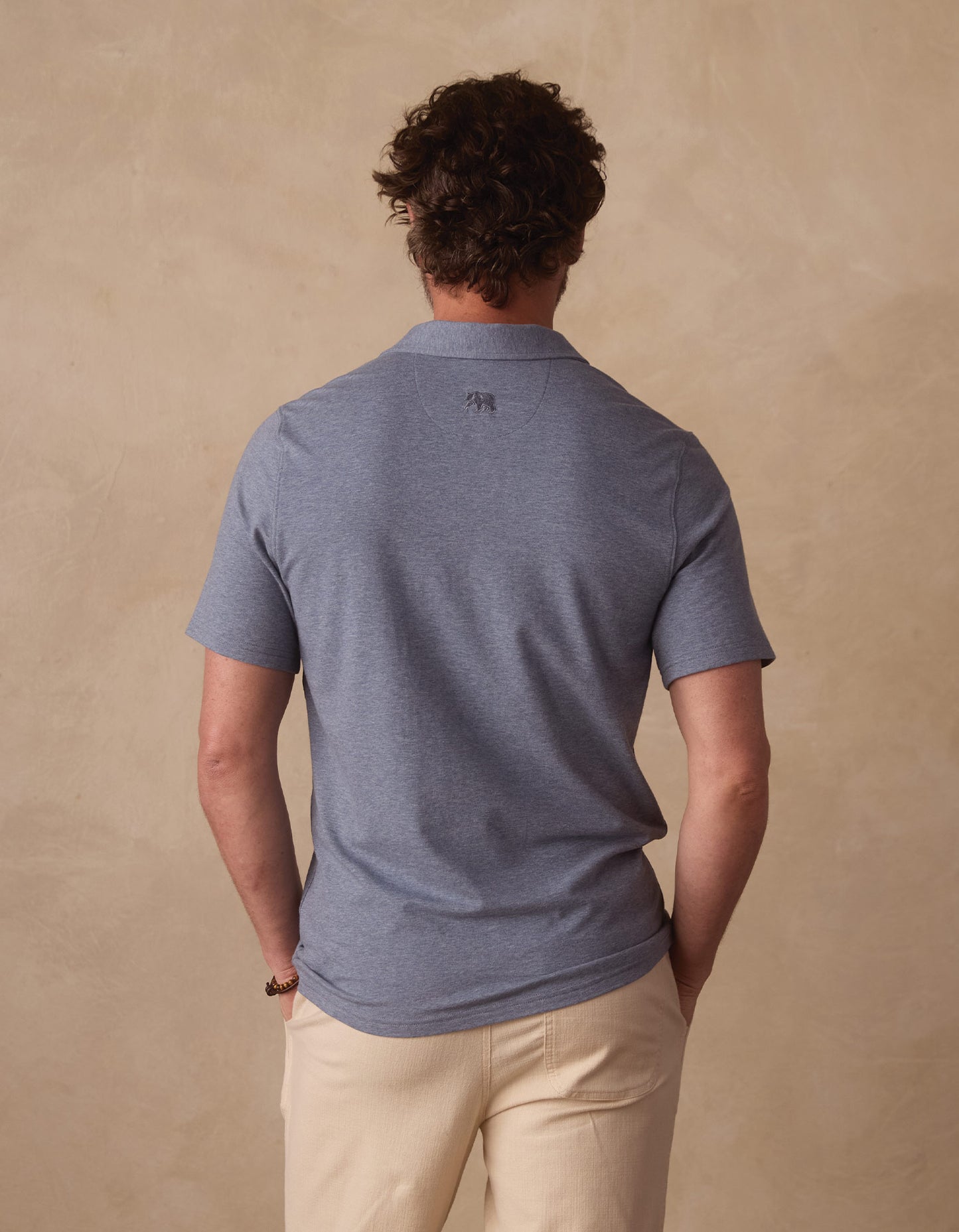 Active Puremeso Weekend Button Down in Lake Blue