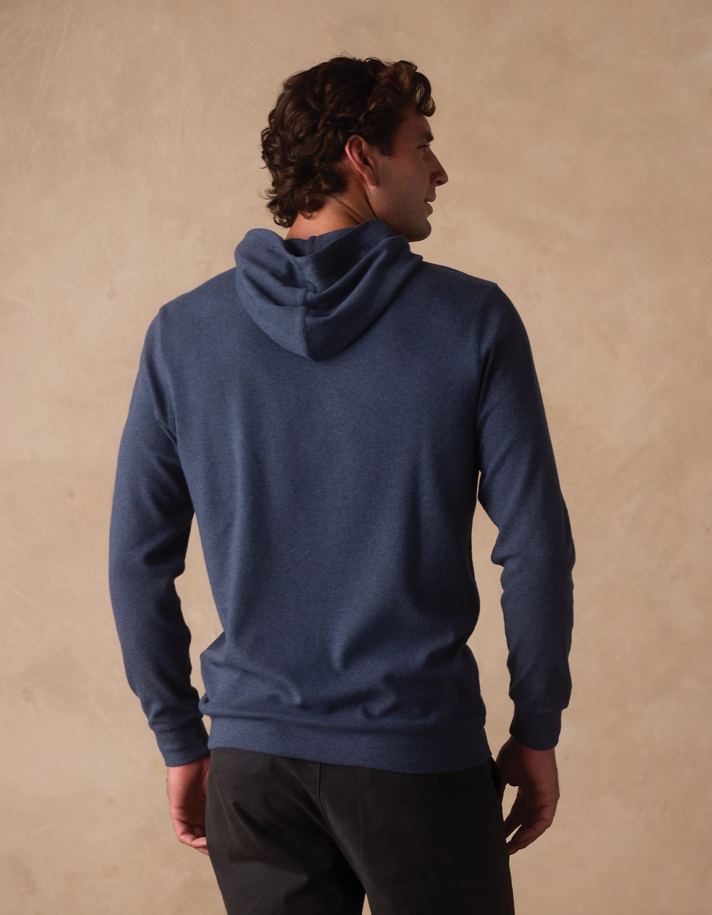 Puremeso Essential Hoodie in Indigo Blue
