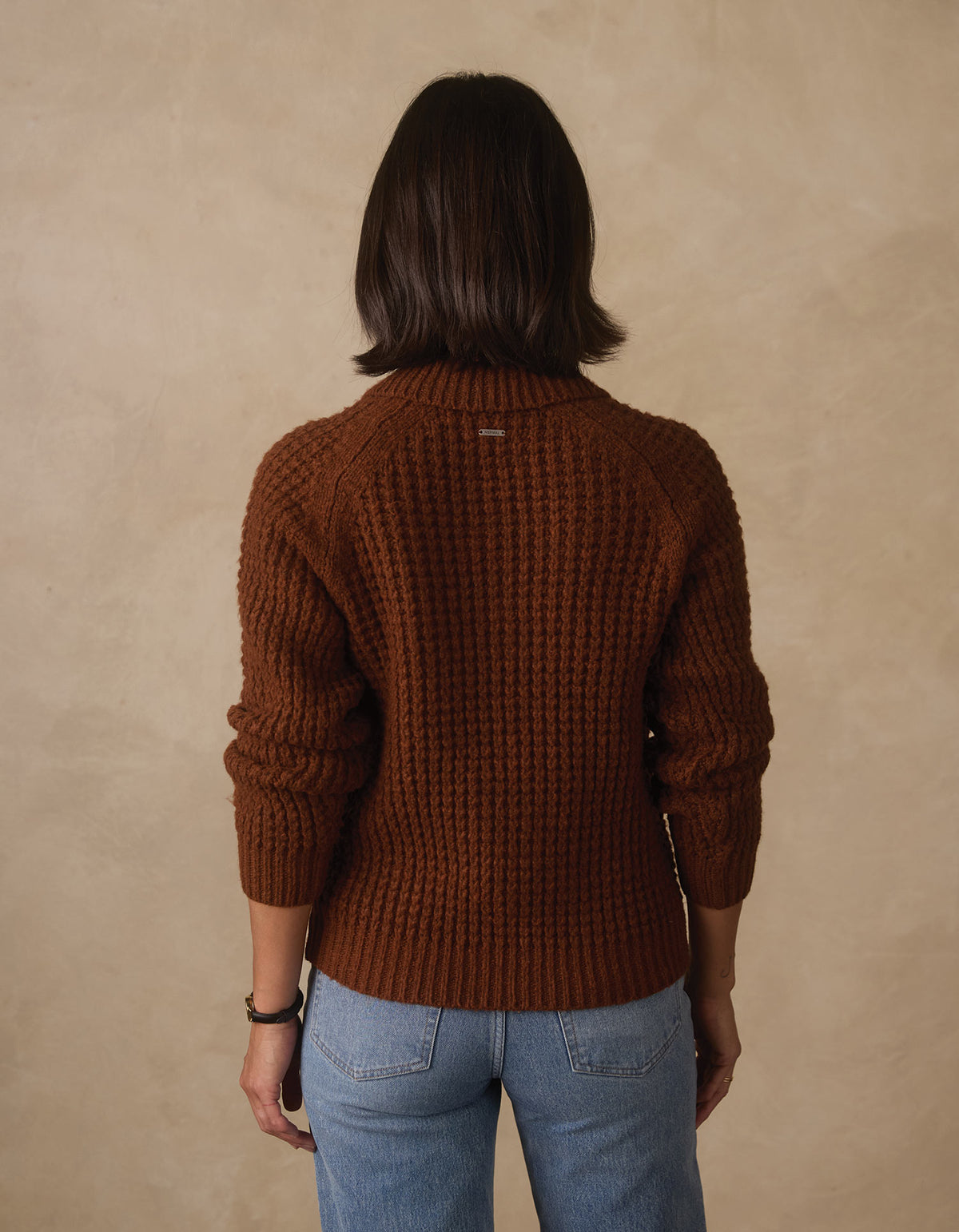 Mabel Popover Sweater in Spiced Brandy