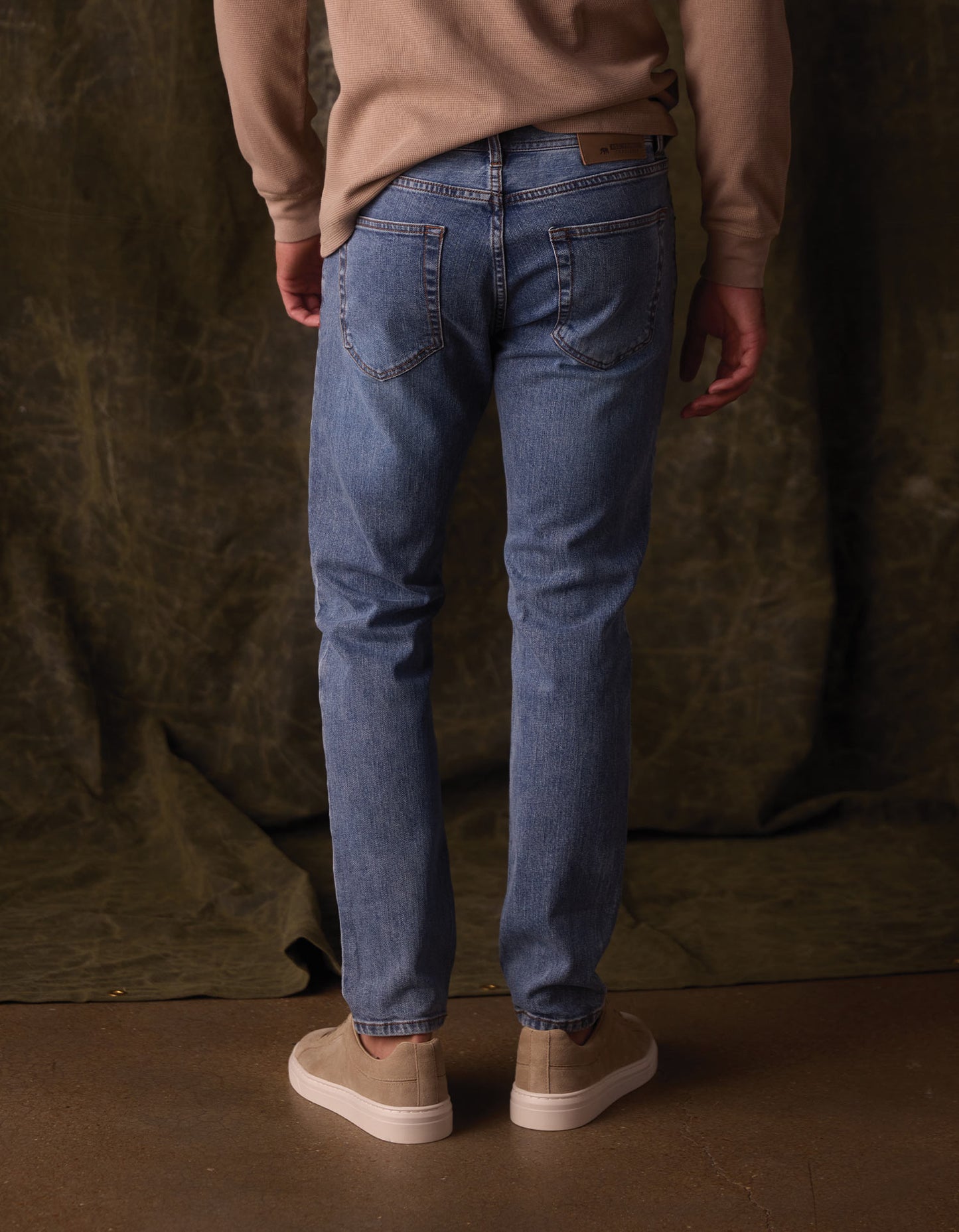 Normal Slim Jean in Medium Greyson Wash