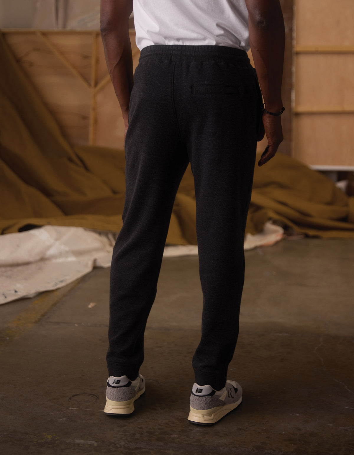 Fleece Puremeso Joggers in Phantom