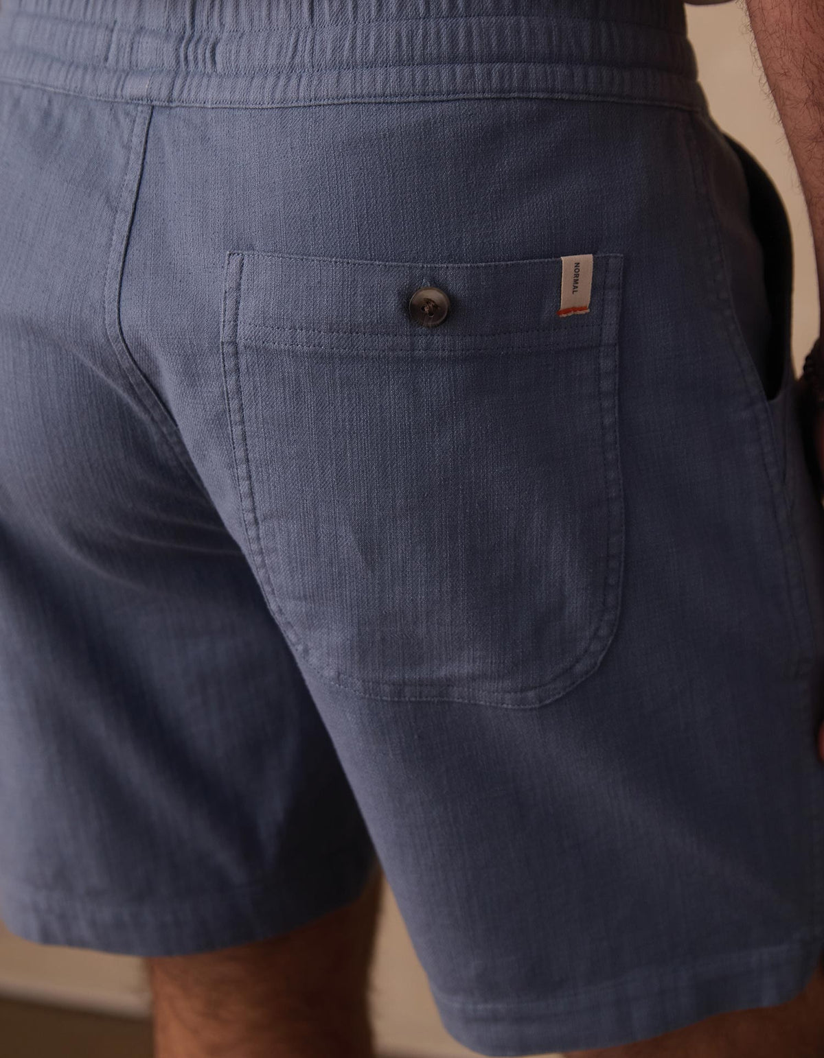 Texstretch Summer Short in Raindrop