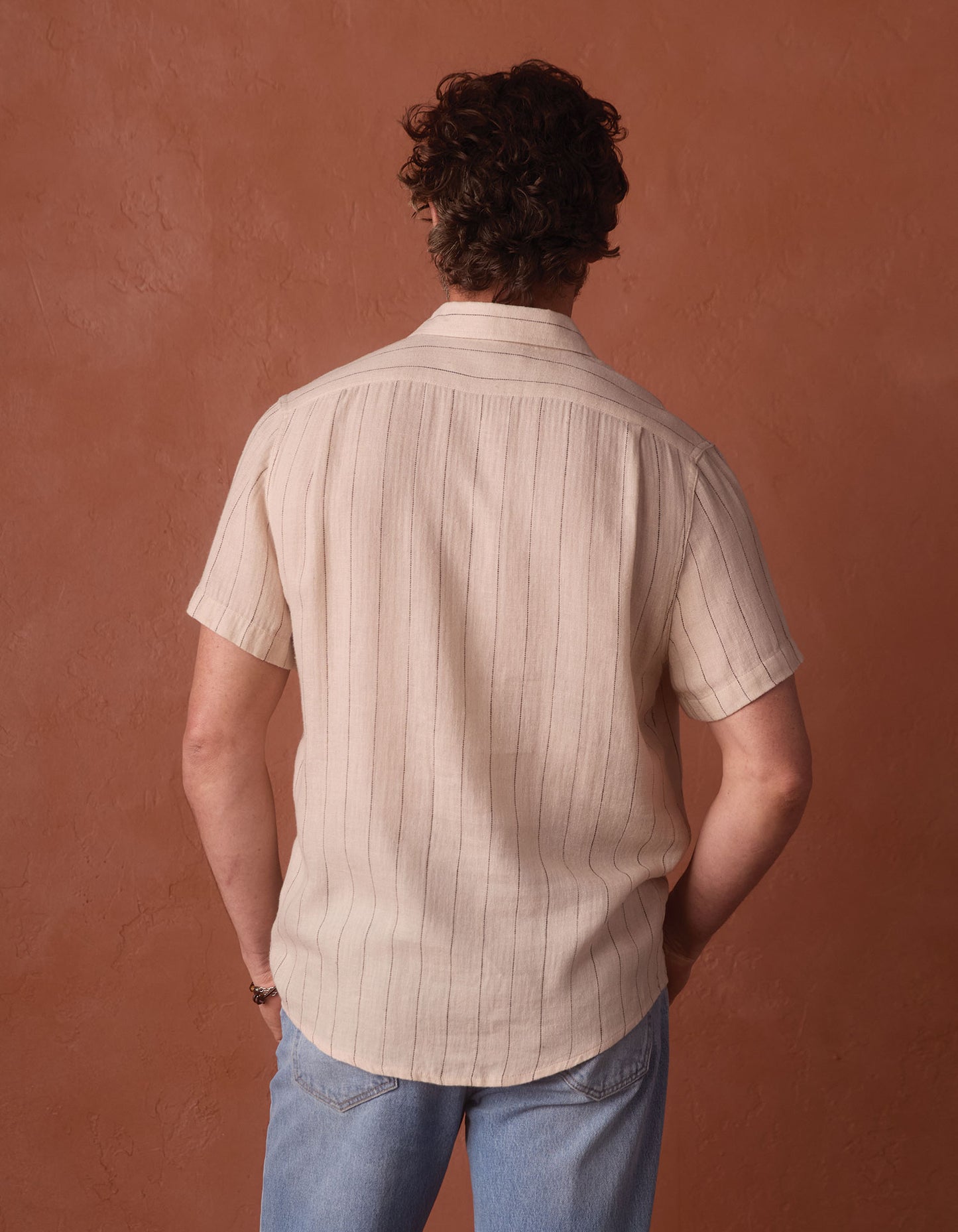 Freshwater Everyday Shirt in Barolo Stripe