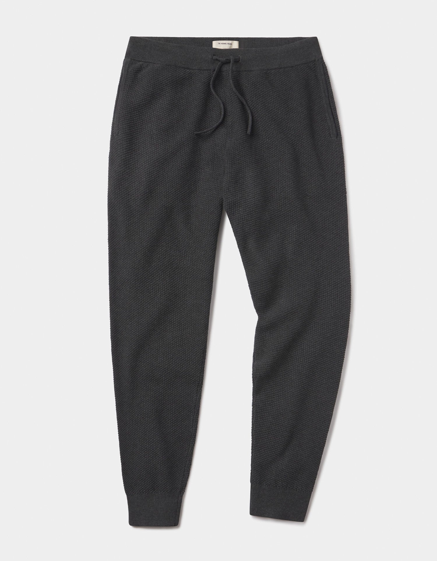 その他 033080 Back Channel COOLMAX JOGGER PANTS COOLMAX® Textured Jogger in Dark Charcoal – The Normal Brand