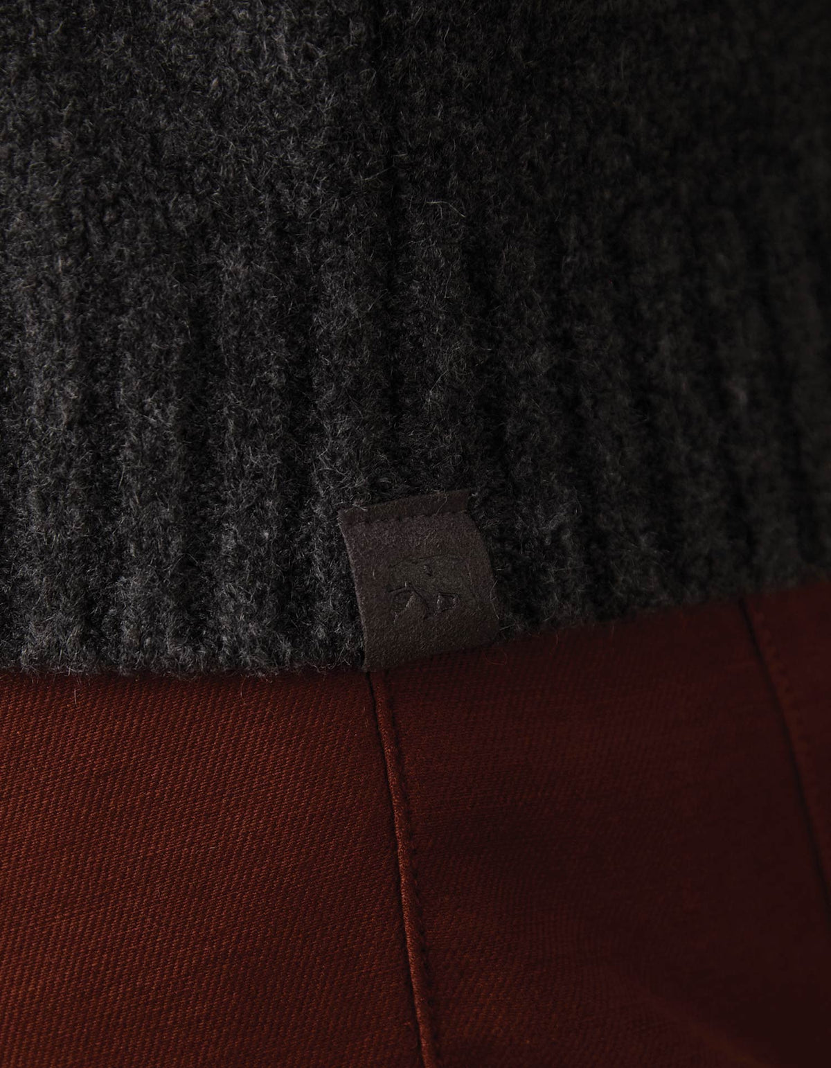 Homebound Crewneck Sweater in Charcoal