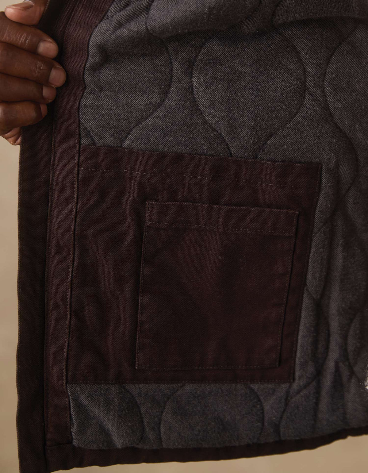 Everyday Canvas Chore Coat in Umber