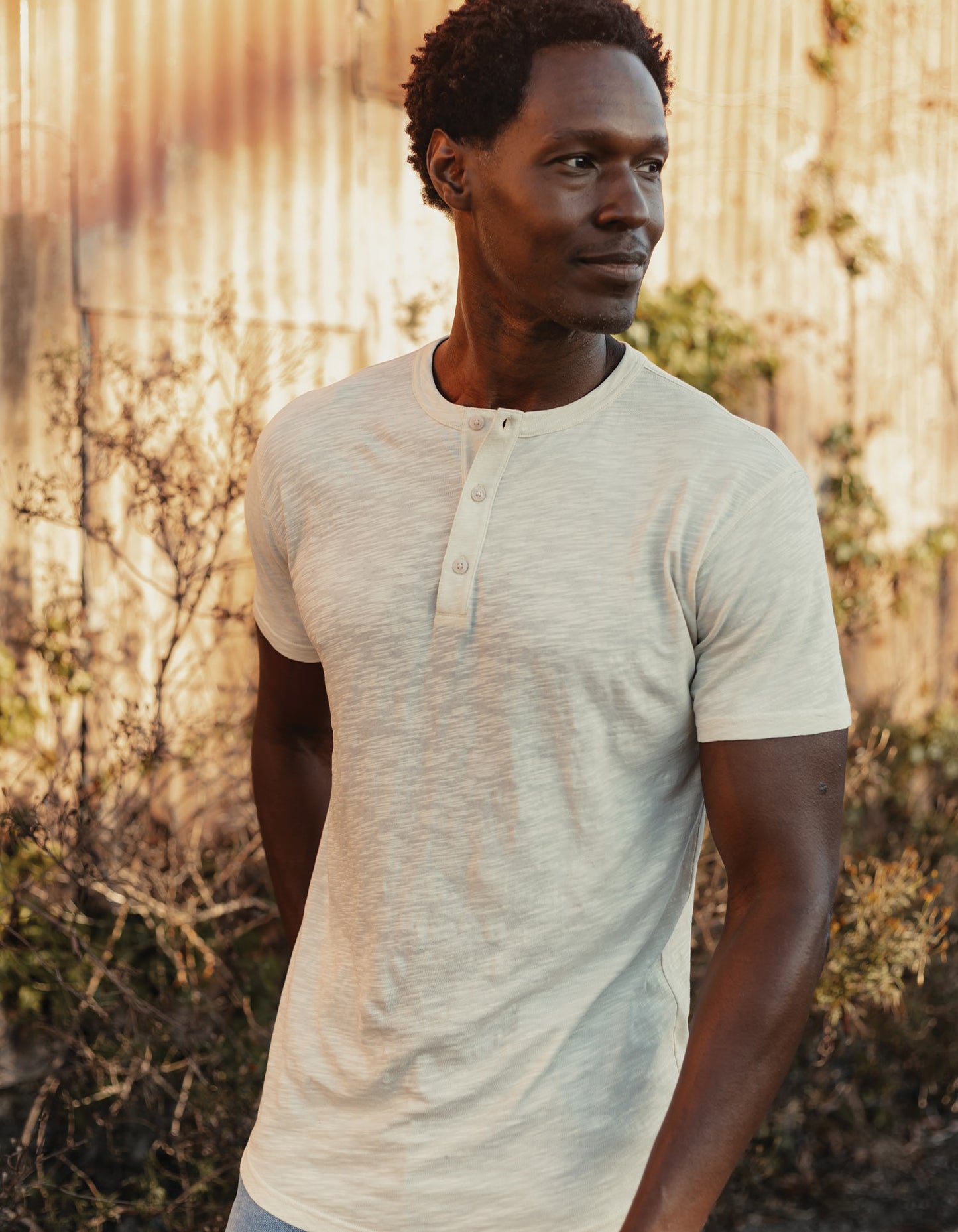 Vintage Slub Henley