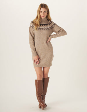 Arvada Fair Isle Sweater Dress