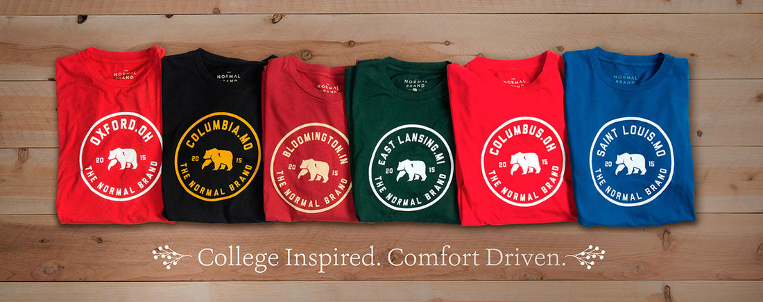 College Inspired. Comfort Driven.