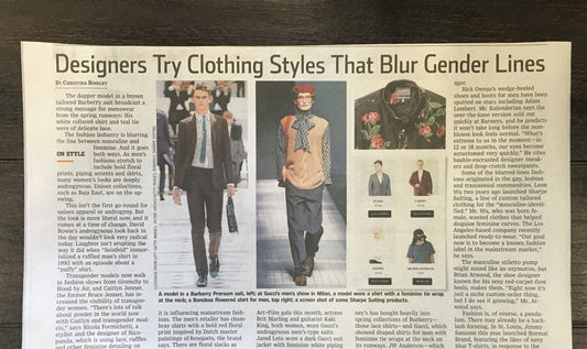 The Normal Brand in the Wall Street Journal