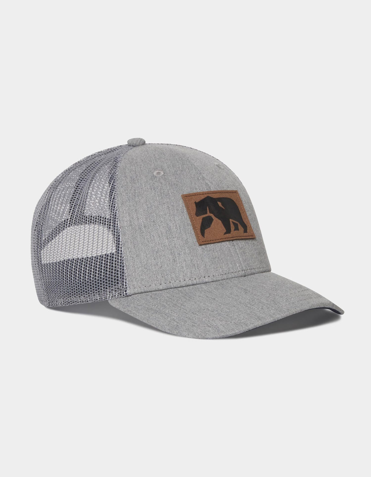 Normal Hat Leather Patch Dano Hat in Grey – The Normal Brand