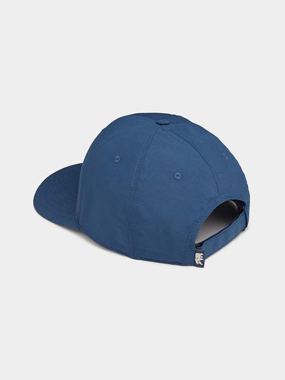 Circle Patch Performance Cap in Mineral Blue-Red