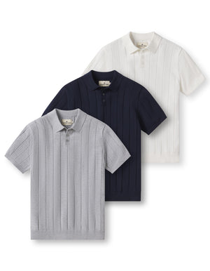 Robles Rib Stitch Polo 2-pack - Buy two, get 15% off!