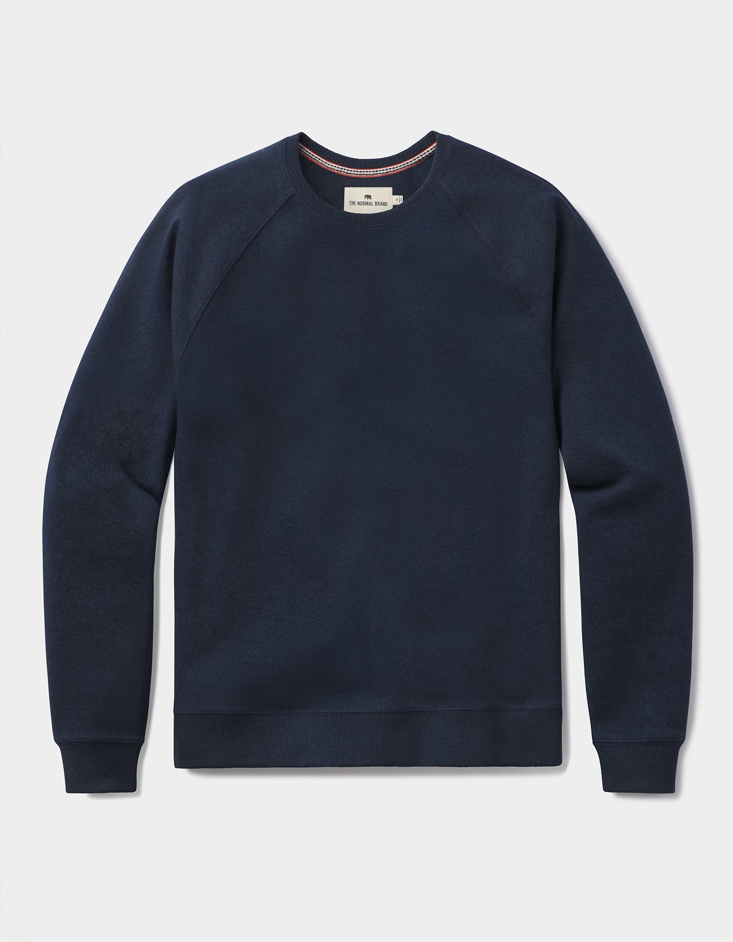 Puremeso Crew Pullover in Tibetan Red by The Normal Brand