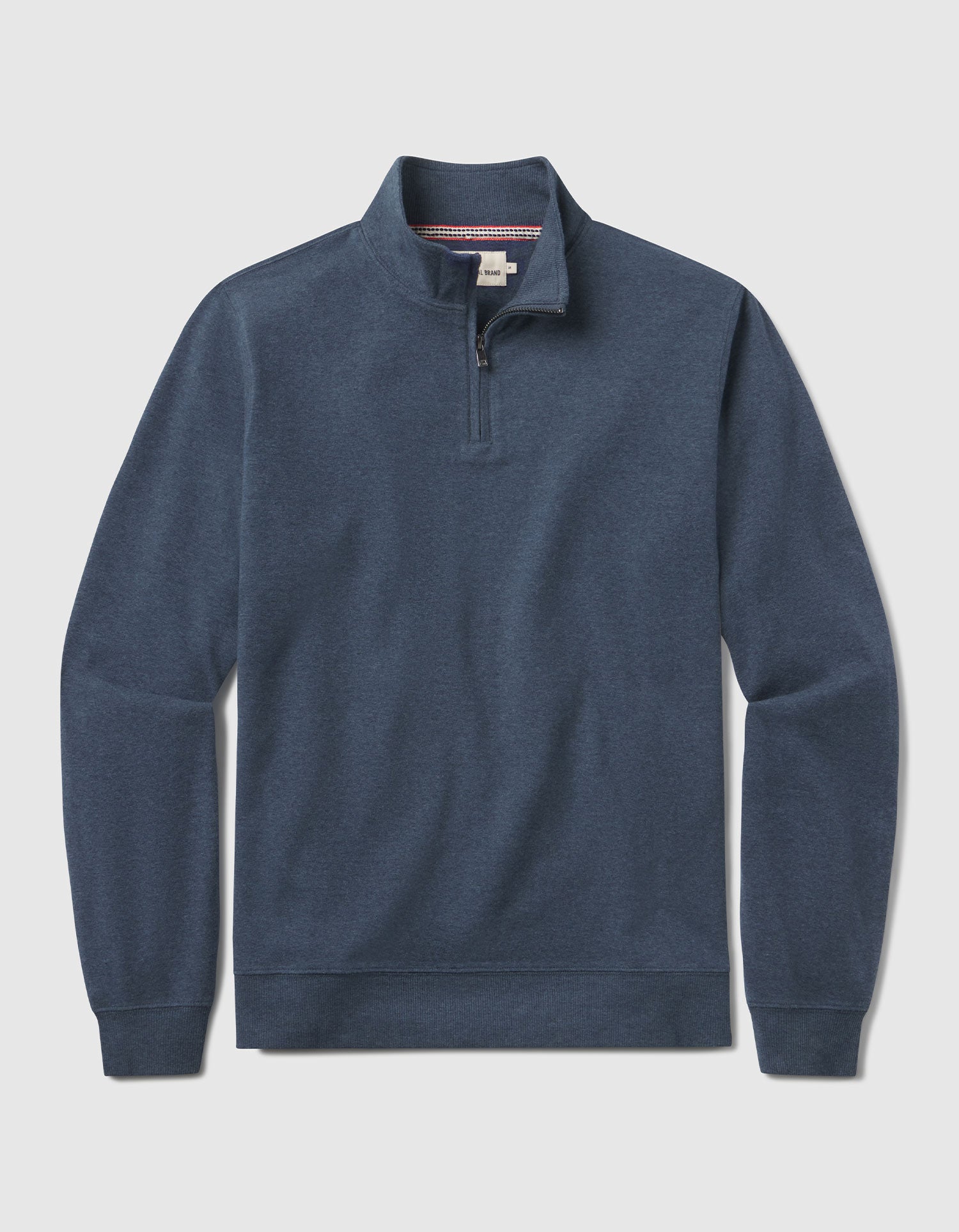 Normal Zip Puremeso Weekend Quarter Zip in Indigo Blue – The Normal Brand