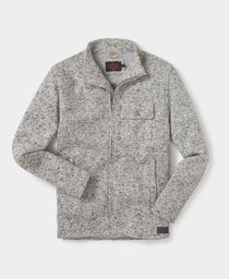 Lincoln Fleece Jacket: Grey