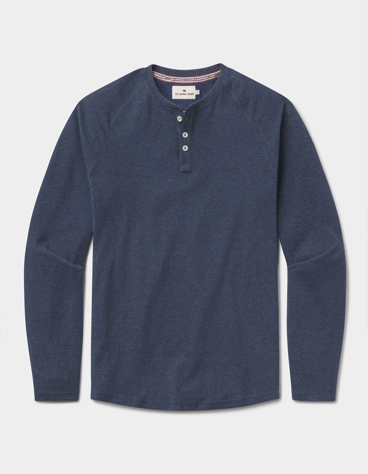 Puremeso Everyday Henley in Indigo Blue