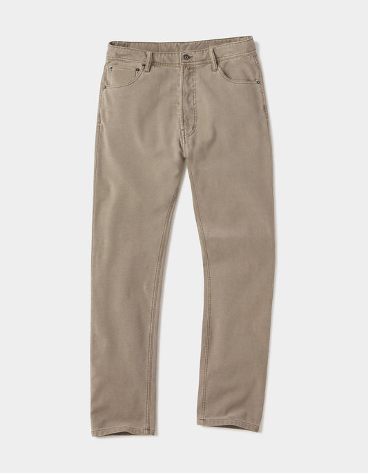 Comfort Terry Pant in Taupe