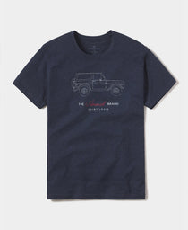 Bronco T-Shirt: Navy