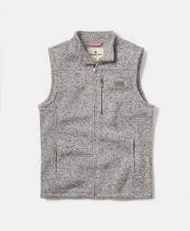 Lincoln Fleece City Vest: Grey