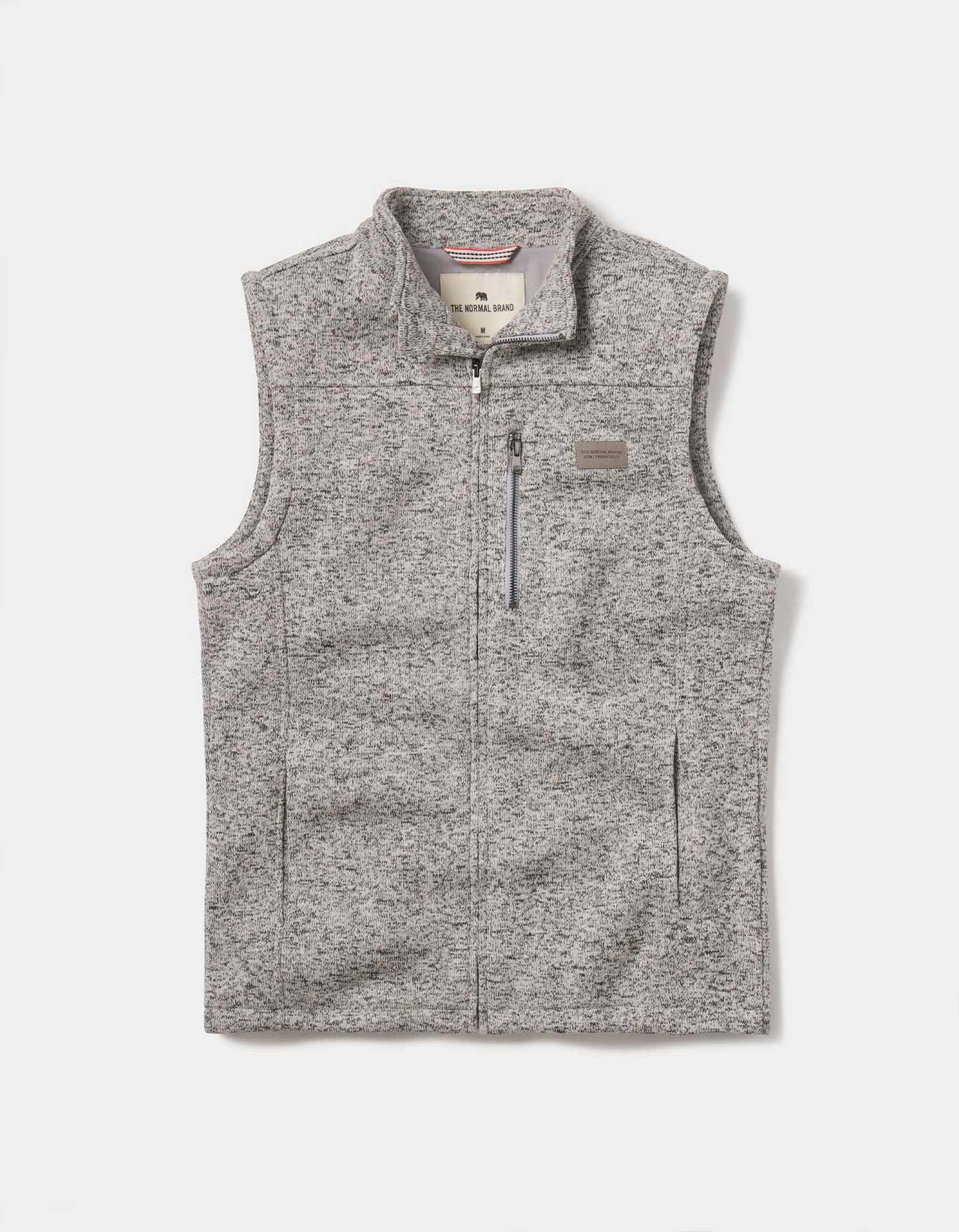 Lincoln Fleece City Vest in Grey