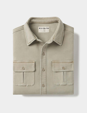 Comfort Terry Shirt Jacket