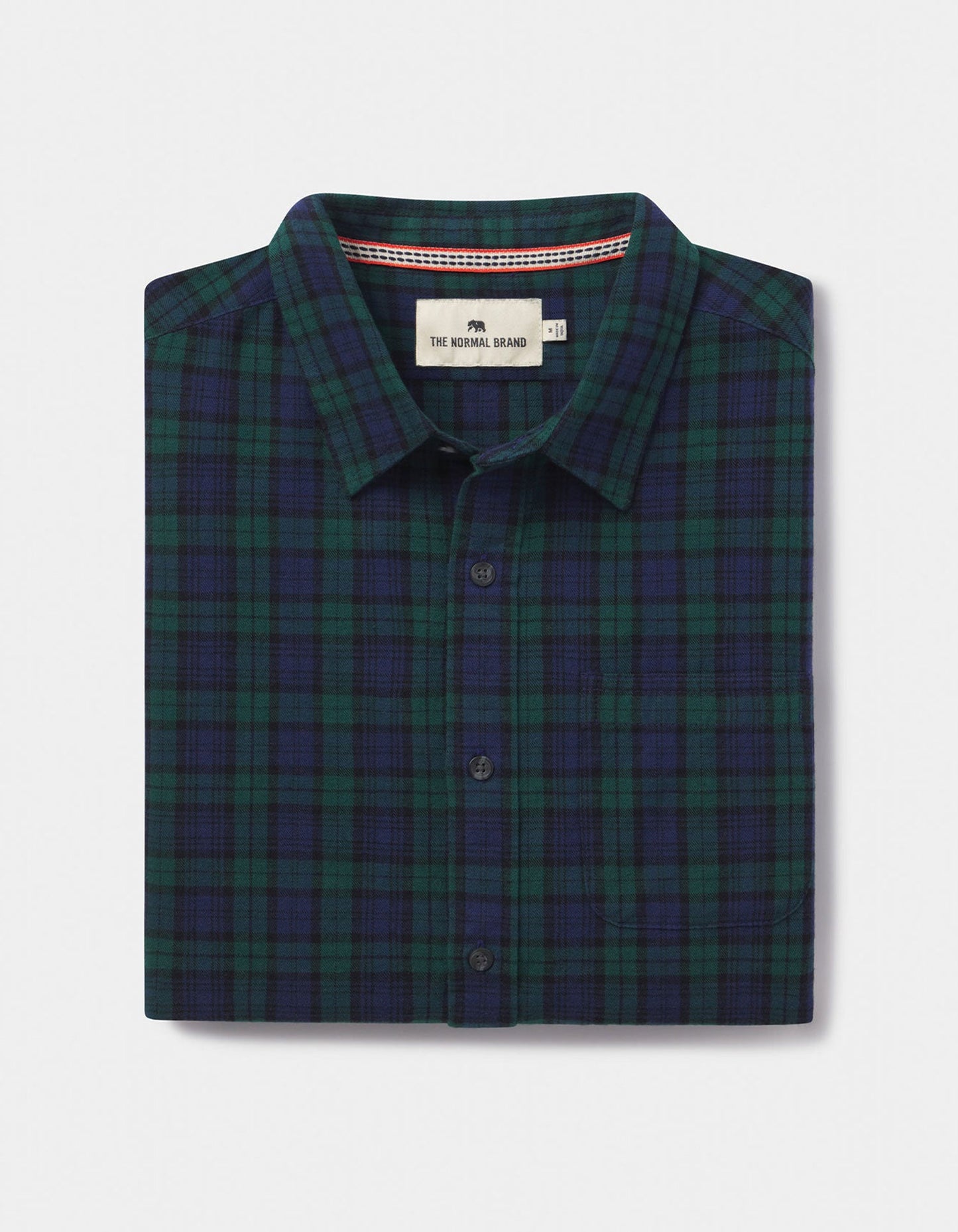 Nikko Button Up Shirt in Alpine Plaid