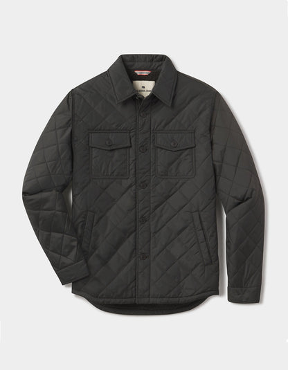 Quilted Sherpa Lined Shacket