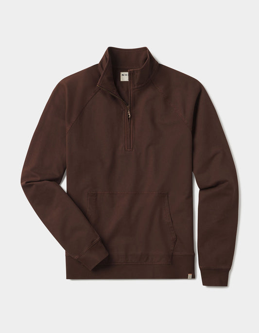 Tentoma Quarter Zip in Chestnut