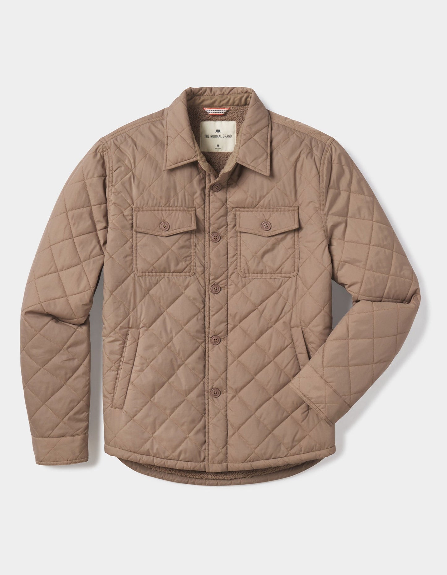 Quilted Sherpa Lined Shacket