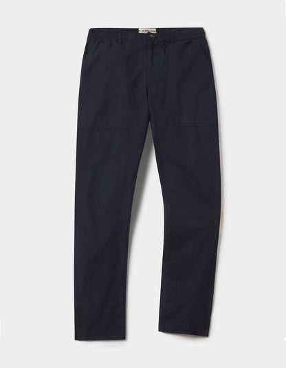 James Canvas Pant in Navy